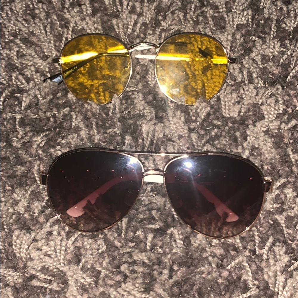 2 sunglasss